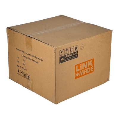 CFSN Cable Óptico Monomodo FTTH Drop Negro LSZH 1km Fibra G657A1 con Soporte 1mm