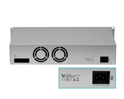 UNAS-PRO-LIQ USADO UI NAS 7xHD-RAID 1-1000 1-SFP+10G 2U opc-redundant/USP-RPS UniFi