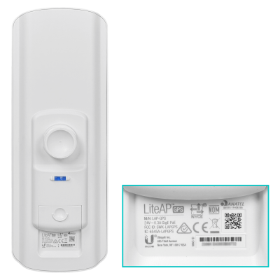 LAP-GPS-LIQ USADO UBIQUITI 90º 5GHz AP Sectorial 1-1000 17dBi 25dBm inc-PoE24V 2,4