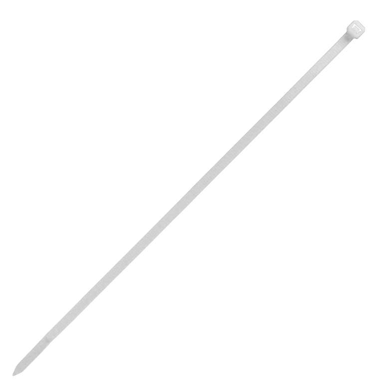 CV-425W. 50-un 250x4,8mm Blanca Amarra Plastica Nylon 4.8x250mm