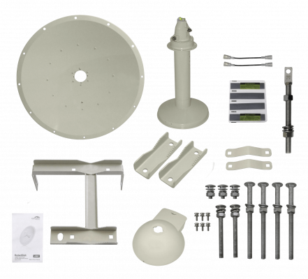 RD-5G30 UBIQUITI paraRAD-2RD 26-30dBi 5º 648mm 4,9-5,8/5GHz 2-RPSMA Antena Parabólica