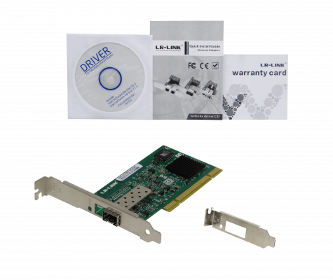 PCI-1SFP LRLINK Tarjeta de Red para Servidor con interfaz PCI Legacy, 1 puerto SFP 1G, modelo LREC7210PF-SFP