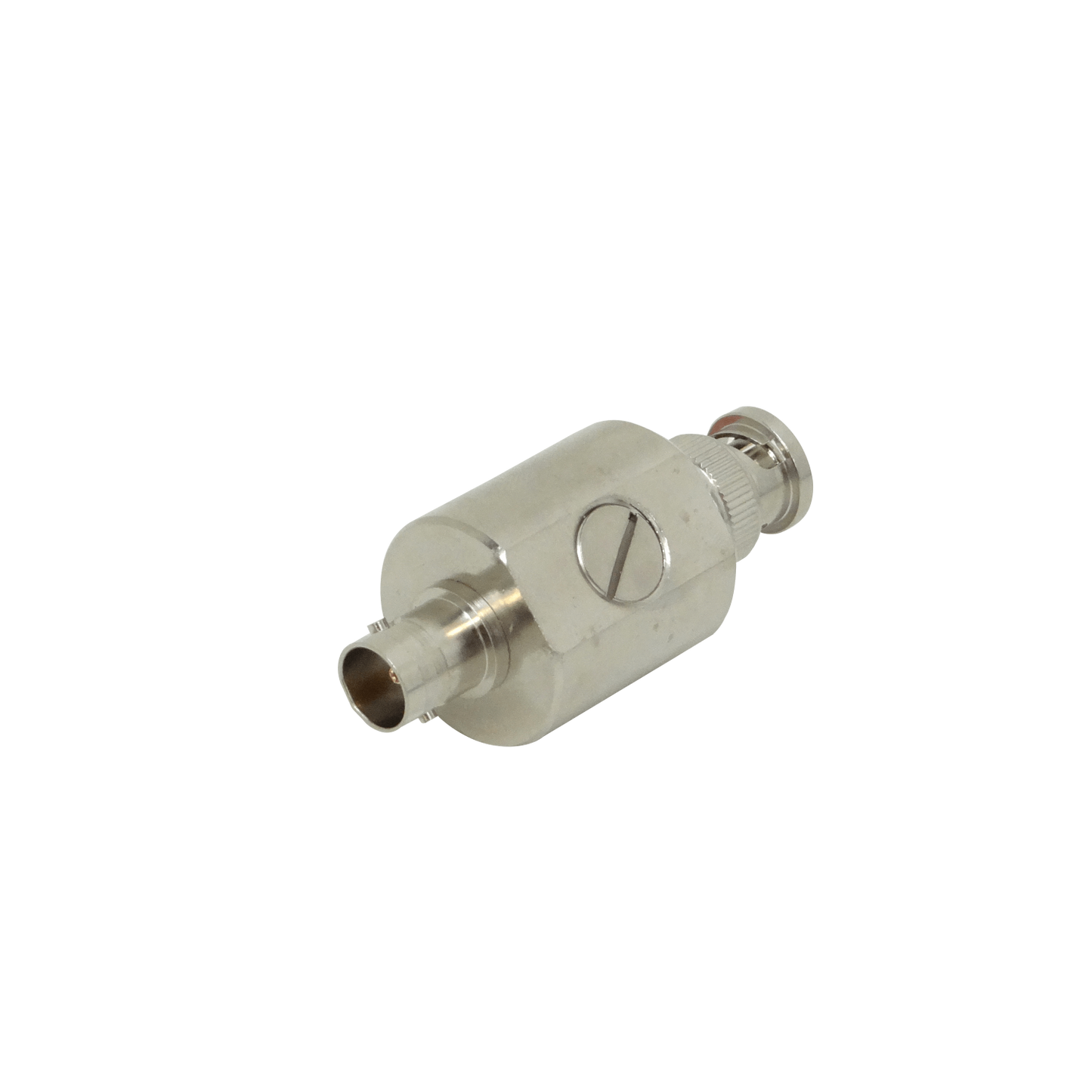 BNC-RAYO Supresor de Sobretensión BNC Macho a Hembra 0-3GHz 50/75ohm de 58mm de Longitud