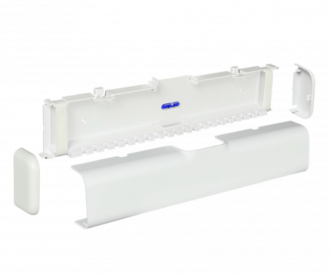 UACC-CRB UBIQUITI Segmento de Canaleta de 343mm 68.4x38.8mm Blanco para UDW Dream Wall