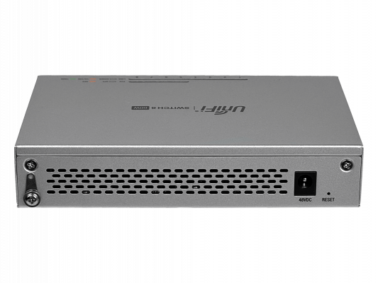 US8-60W UBIQUITI 8-Puertos(4-PoE48V-af) 48W-total Conmutador req-UniFi inc-48V/60W