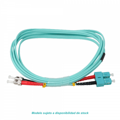 JF3TC3 3 metros ST-SC OM3 Multimodo MM Dúplex Cable de Fibra 50/125um