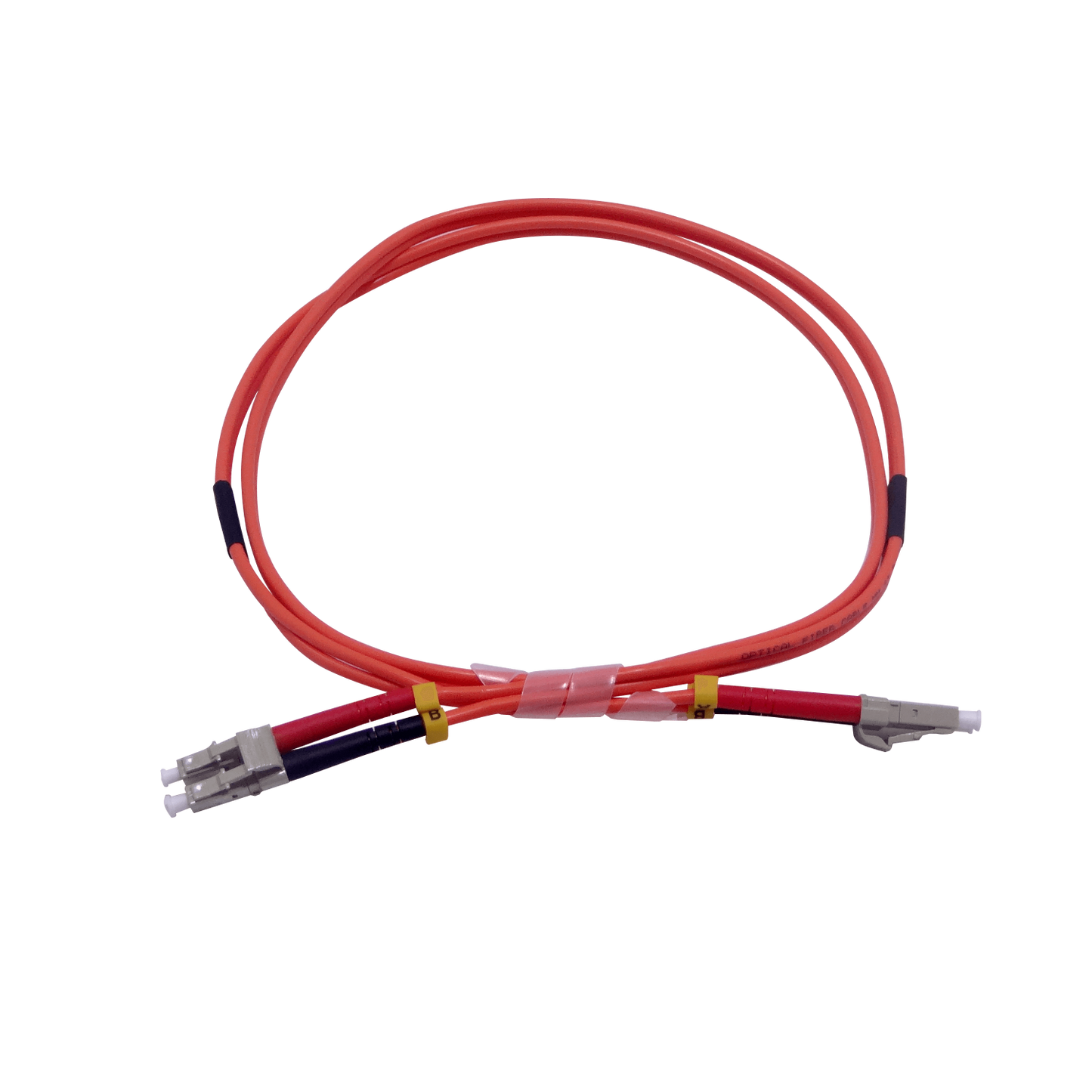 JFMLL1 Cable de Interconexión de Fibra Óptica Multimodo OM1 MM Duplex LC-LC de 1 metro, 62.5/125µm, 3mm, con cubierta LSZH
