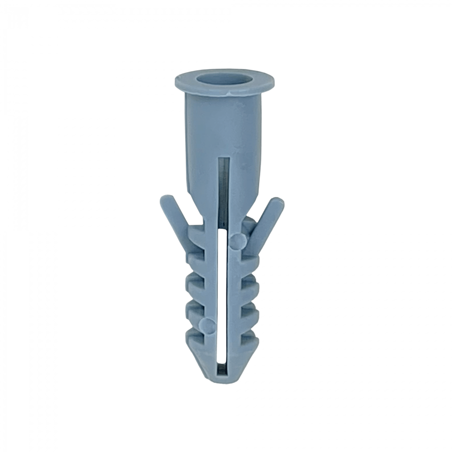 TARUGO-8MM FERRETOOLS Taco Plástico PE Gris 8x40mm con Tornillo 5x40, Caja de 50 Unidades