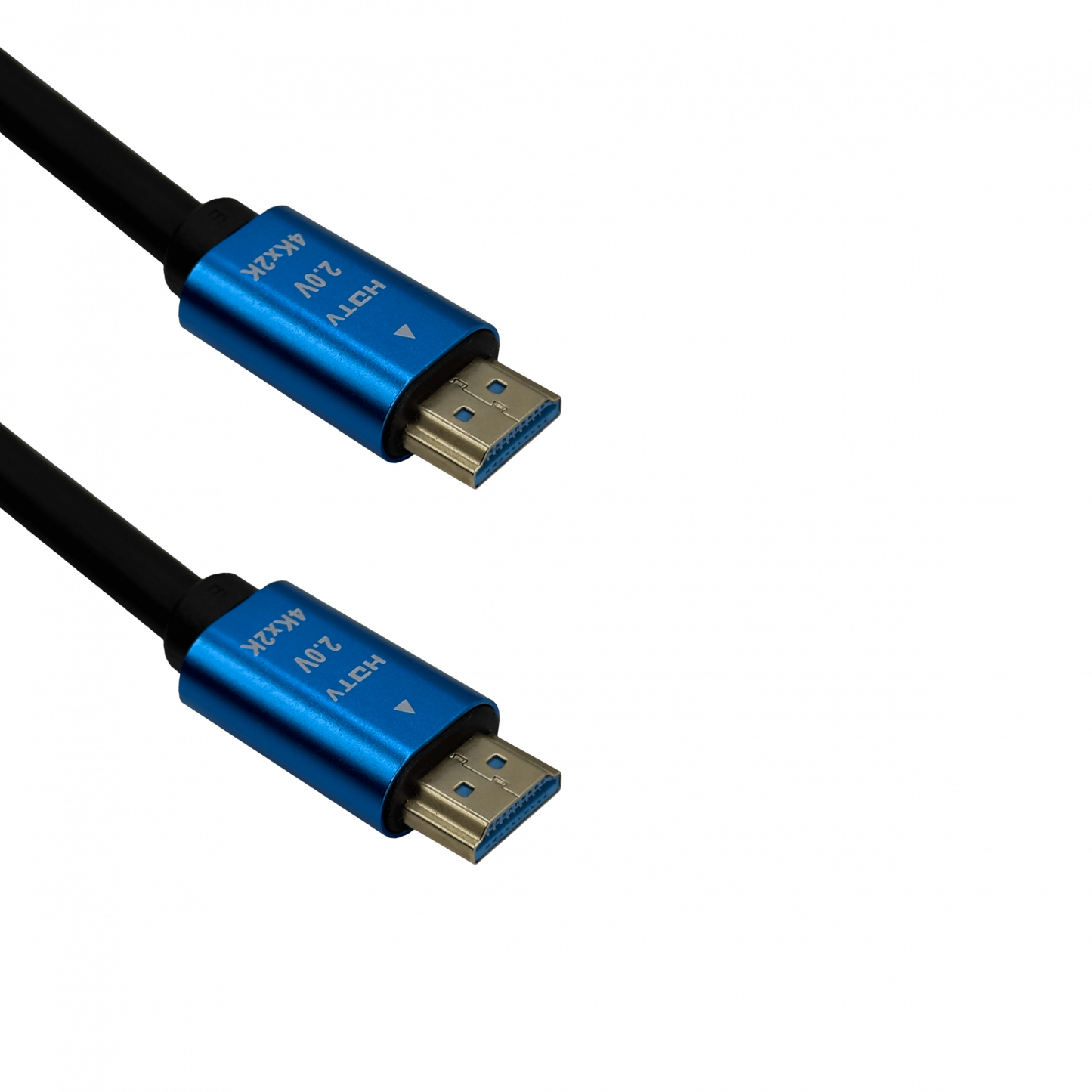 HDMI-15K Cable HDMI macho a macho de 15 metros, versión 2.0, compatible con resolución 4K 2160p a 60Hz, color negro