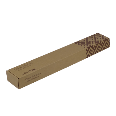 868-OMNI-ANTENNA MIKROTIK Antena omnidireccional de 6,5dBi para banda 824-960MHz, longitud 88cm, haz de 360x30º, conector SMA-H/M y cable de 1 metro