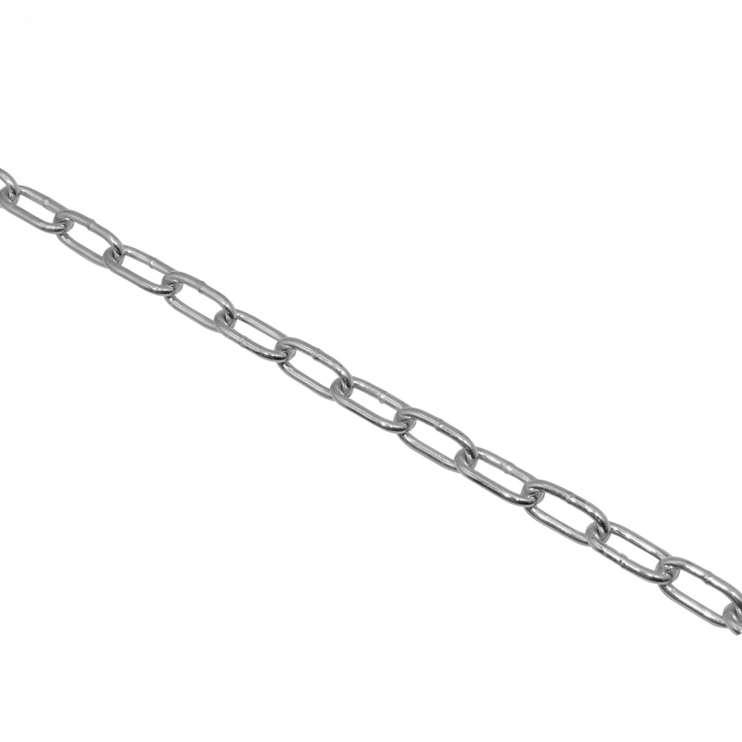 CADE-3 Cadena 3mm por metro Eslabon-26x12mm Cromada
