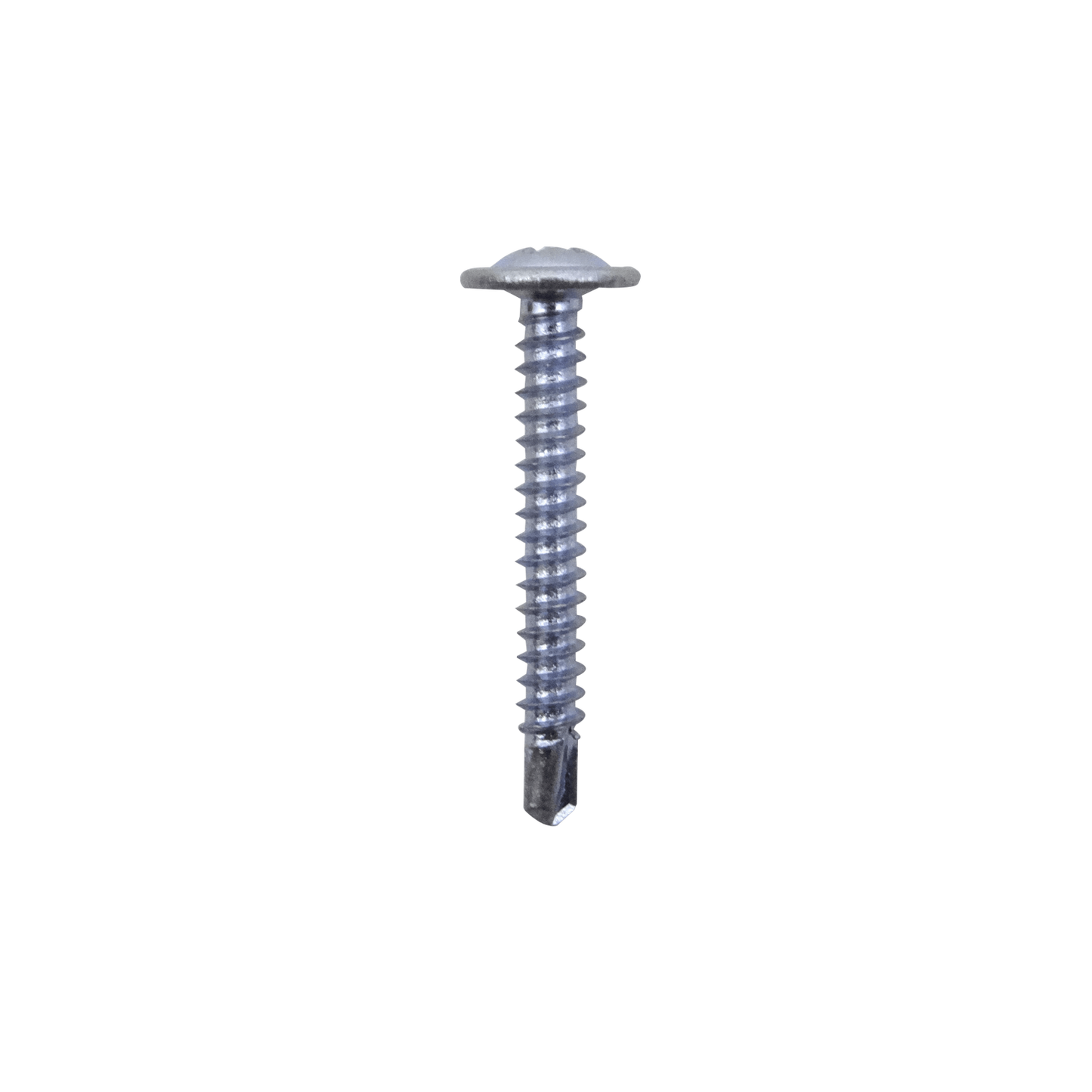 YUL8-08 100-piezas Tornillo autotaladrante cabeza de lenteja 8 x 1-pulgada Longitud-25mm zincado 651532001