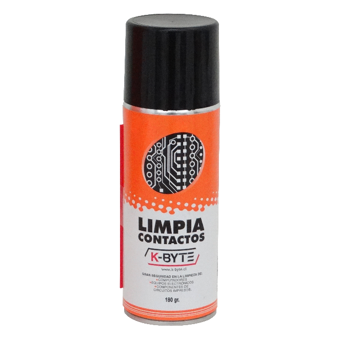LIMPIA-CON Aerosol desengrasante para contactos eléctricos 180g removedor de suciedad y residuos oleosos