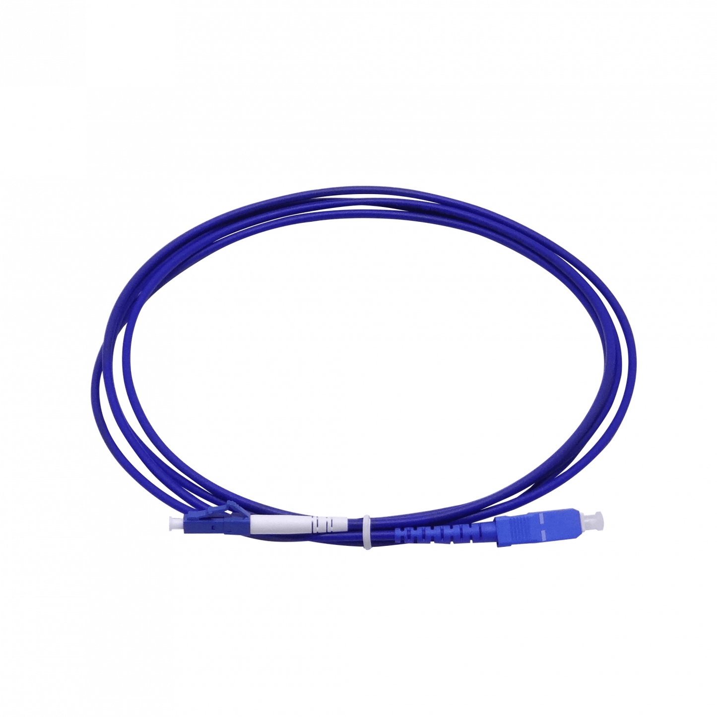 JBSLC2 LSZH Blindado 2mt LC-SC SM Simplex Latiguillo Fibra 3.0mm 9/125um