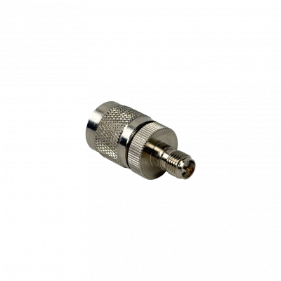ZMRH Adaptador coaxial acoplador de RP-TNC macho a RP-SMA hembra