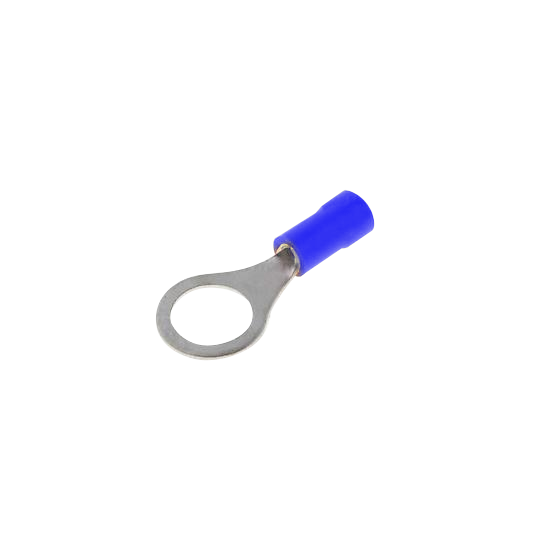 OJO-8425 RV2-8 Terminal Ojal 8,4mm para Cable 1,5-2,5mm2 100-unidades Conector Azul Aislado PVC