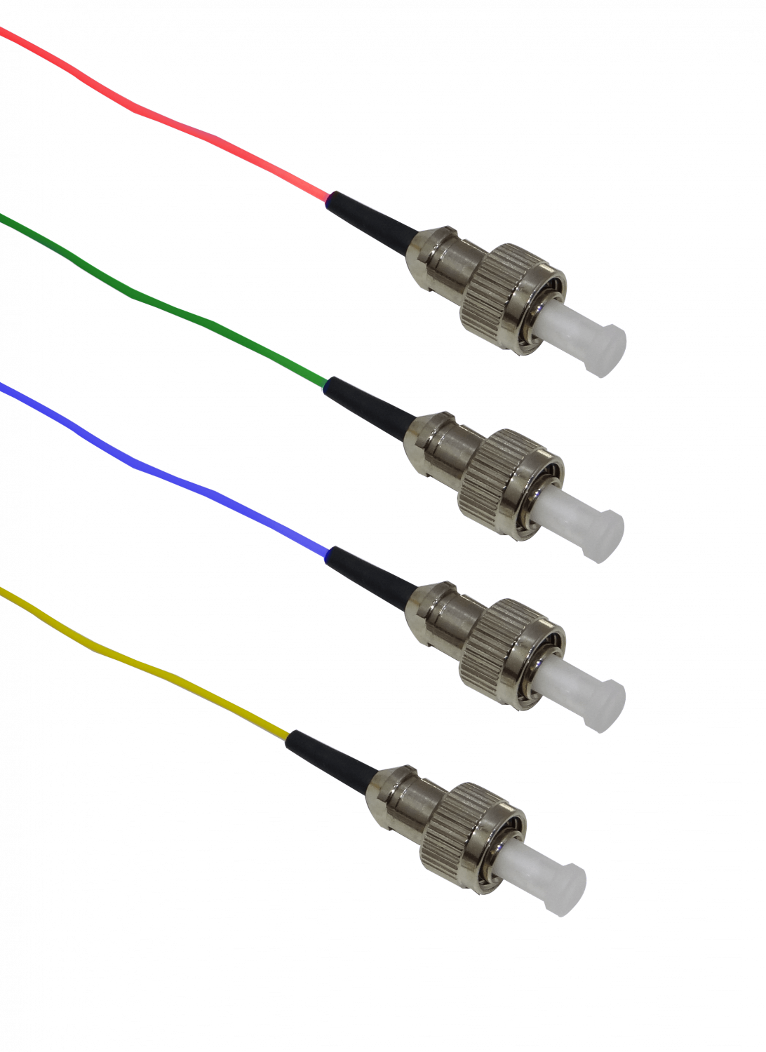 JF3F-4 FC/UPC OM3 Multimodo 1,5 metros 4 Unidades Pigtail 50/125um 0,9mm 150cm