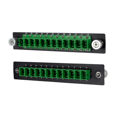 CFR24-SC-D Deslizable 24-SC Cabecera Fibra 1U Incluye Coplas-pigtail