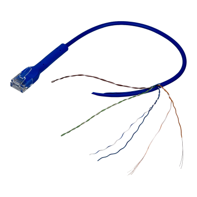 AUP-03 UBIQUITI Latiguillo de Red Cat6 RJ45 de 30 Centímetros (0,3 Metros) Color Azul