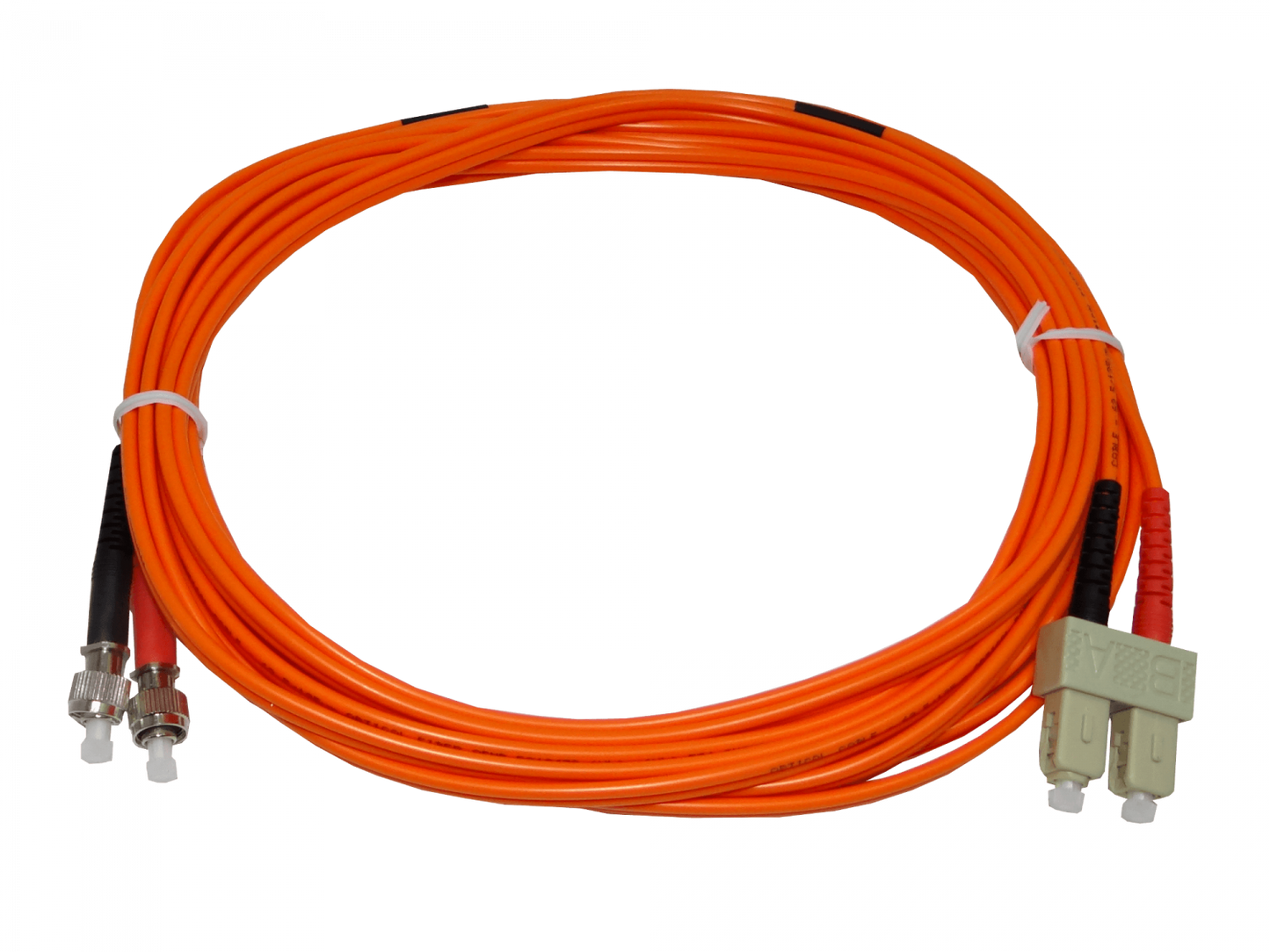 JFMCF5 Latiguillo de fibra óptica dúplex multimodo OM1 SC a FC de 5 metros 62.5/125µm con cubierta LSZH