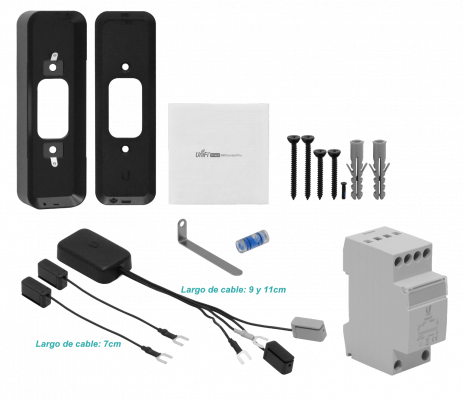 UVC-G4-DOORBELL-PRO UBIQUITI PROreq-WiFi VideotimbreCCTV-IR 35-57VDC 2CámarasIP IPX4 Micrófono Luz