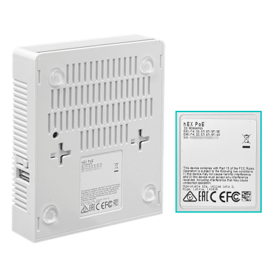 HEX-POE MIKROTIK req-cable L4 5-1000(4-PoE) 1-SFP USB 10-57V inc/24V RB960PGS