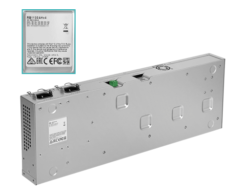 RB1100AHX4 MIKROTIK Requiere-Cables 128mb 4-1,4GHz Nivel6 13-1000 MSD sin-SATA Doble-Fuente DB9