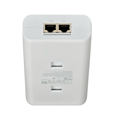 U-POE+++10G UBIQUITI 10Gbps 54VDC 90W Suministrador PoE 1,5A 802.3bt Normativa Certificada