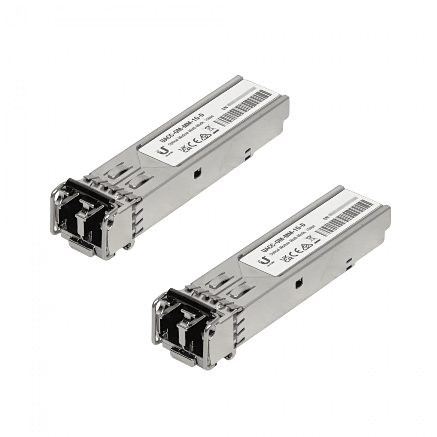 UF-MM-1G UBIQUITI Par de Transceptores SFP Multimodo 1,25Gbps 550m 850nm Doble LC DDM UACC-OM-MM-1G-D
