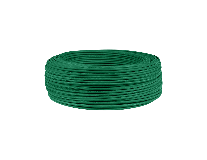 HZ6V EVA H07Z-1 6mm LSZH VERDE 100mt 750V Cable Eléctrico Multifilar