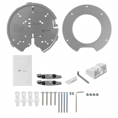 U6-LR UBIQUITI 4x4 WiFi6 2400/600mbps-5/2,4GHz 6/4dBi req-PoE48at/19W 1-1000