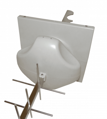 AMY-9M16X2 UBIQUITI Antena Yagi 900MHz 2-RPSMA-M 16dBi Pack-2-Unidades