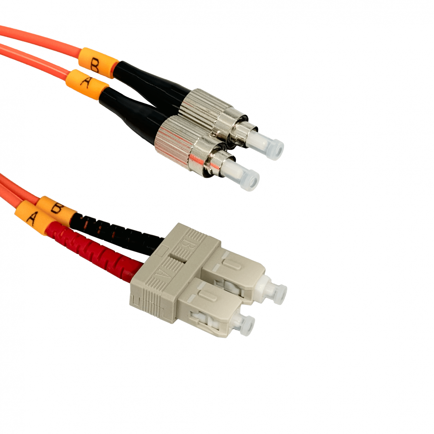 JFMCF2 2metros SC-FC OM1 Multimodo MM Dúplex Cable Conexión Fibra 62.5/125um LSZH