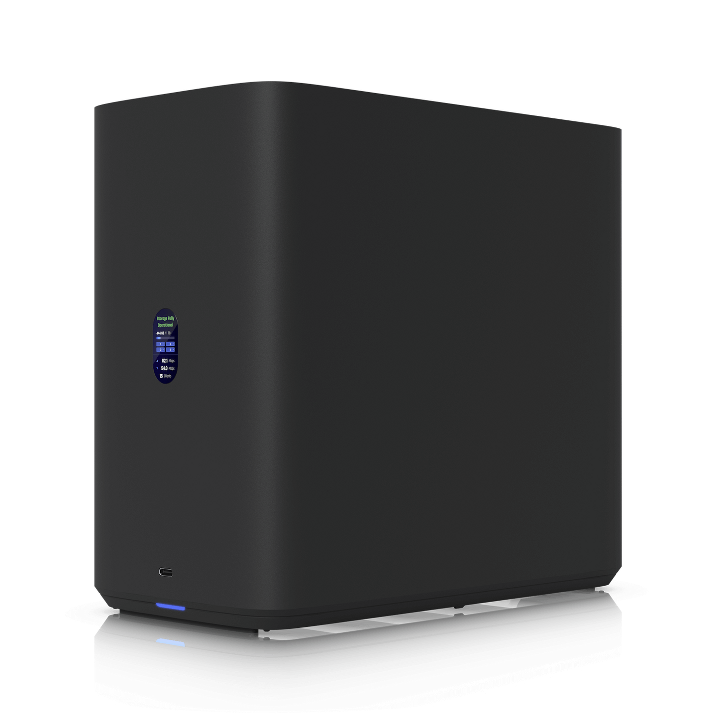 UNAS-4-B UI Negro NAS 4xHD-RAID 2-M.2/Slot 1-2.5G-PoE USB-C-5Gbps UniFi Drive