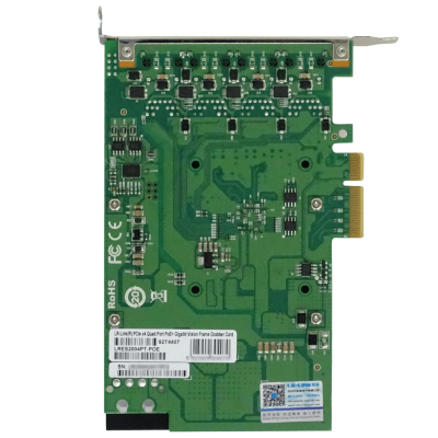 PCIE-4G-POE LRLINK Escaneo3D PCIe-x4 4-Puertos-1000-PoE+ Placa Intel I350AM4 Capturadora