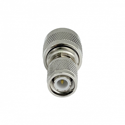 NMTM Conector coaxial adaptador N macho a TNC macho