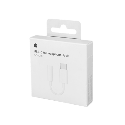 MU7E2AM APPLE Convertidor de USB-C a Jack Hembra de 3,5mm para Auriculares MU7E2AM