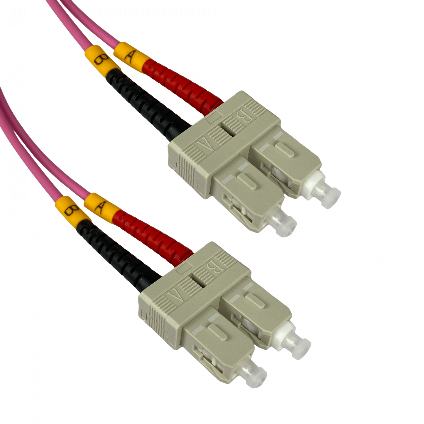 JF4CC2 Latiguillo de Fibra Dúplex OM4 Multimodo 50/125um SC-SC 2 metros LSZH 3mm