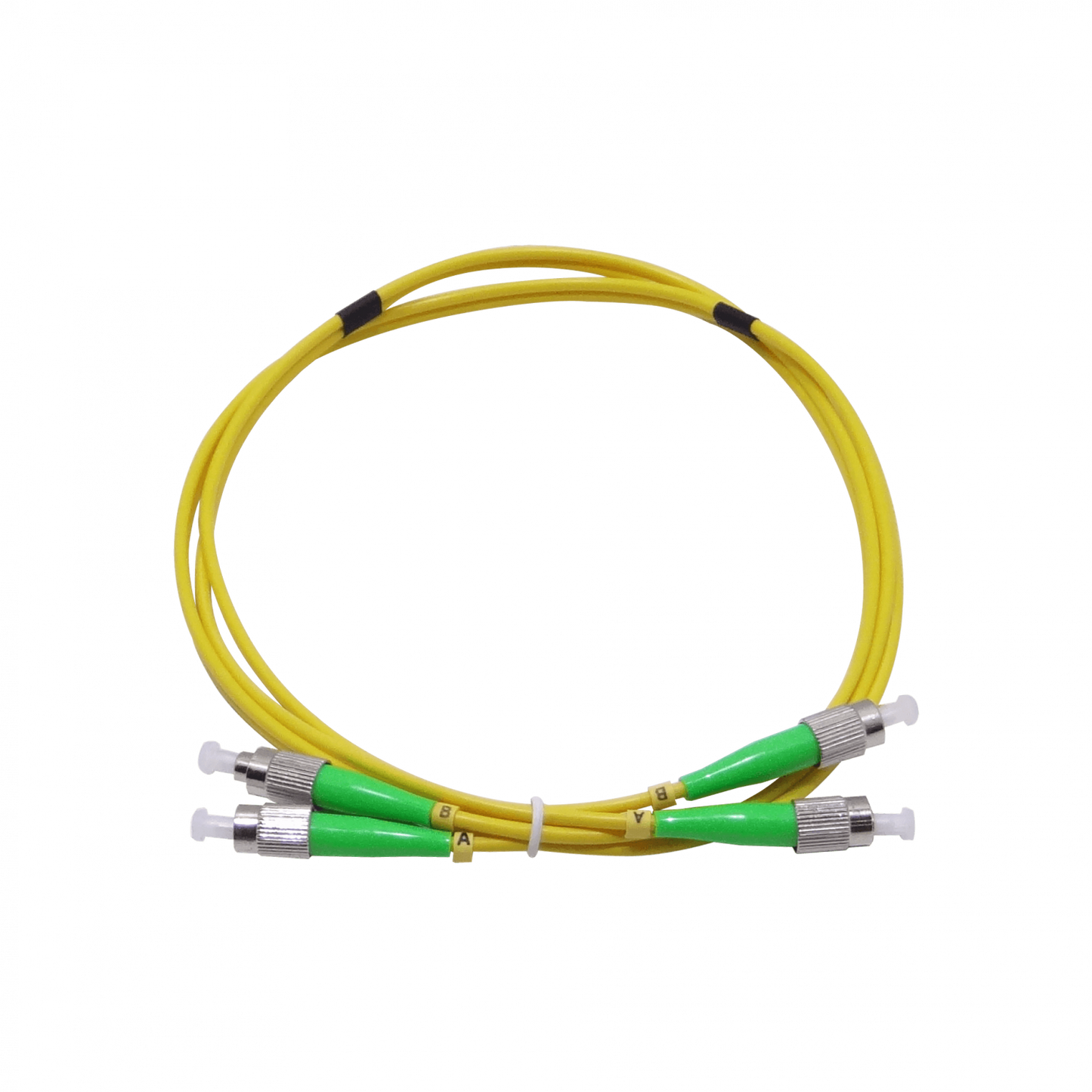 JFSHH1 1metro FC/APC-FC/APC Monomodo SM Dúplex Latiguillo Fibra Óptica 9/125um 3mm