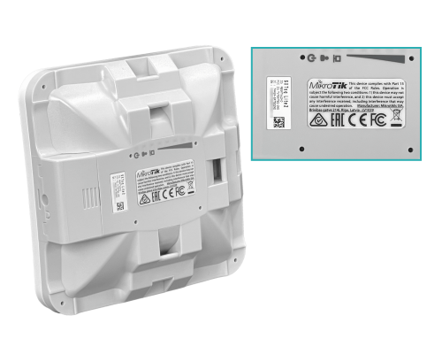 SXTSQ-LITE2 MIKROTIK 129x129mm 2,4GHz L3 10dBi 30dBm 64mb 650MHz 1-100 RBSXTsq2nD
