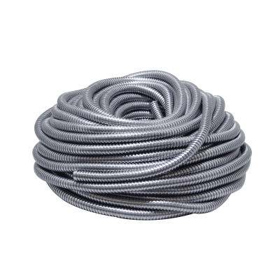 FLEXE20 Solo-Metal 20mm Bobina-50mt Tubería Flexible Diámetros exterior/interior 19/17mm