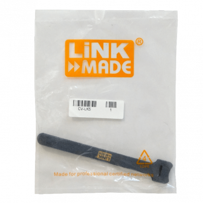 CV-LK5 LINKMADE Pack-5 Tiras Adhesivas Especiales 152x13mm Organizador de Cables
