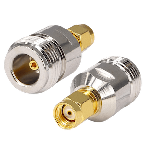 NHRM N-Hembra RPSMA-Macho Adaptador Unión Coaxial