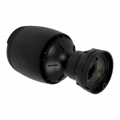 UVC-G6-BULLET-B-LIQ USADO Ubiquiti tonalidad Negra forma cilíndrica 8MP inteligencia artificial alcance infrarrojo 30 metros rango focal 1-100 ángulo 110° resistencia IP66 protección IK04 micrófono integrado requiere alimentación PoE