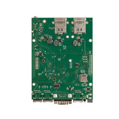 RBM33G MIKROTIK 880MHz 3-1000 2-SIM 2-MiniPCIe M.2/Ranura DB9 USB L4 105x150mm