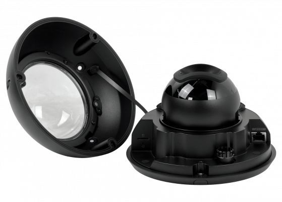 UVC-G6-PRO-DOME-B UI Negro Domo 2,36x IR40m 8MP AI 1-1000 114º IP66 IK10 Mic req-PoE+