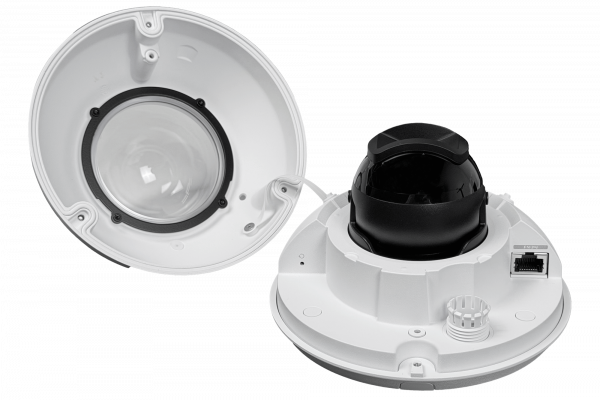 UVC-G6-DOME-W UI Blanco Domo 8MP AI 1-100 IK10 IP66 110º IR30 CámaraIP Micrófono req-PoE