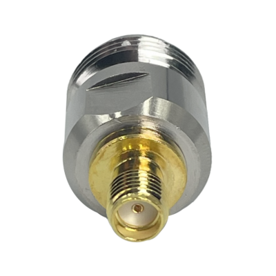 SHNH Adaptador de Unión Coaxial Hembra-N a Hembra-SMA