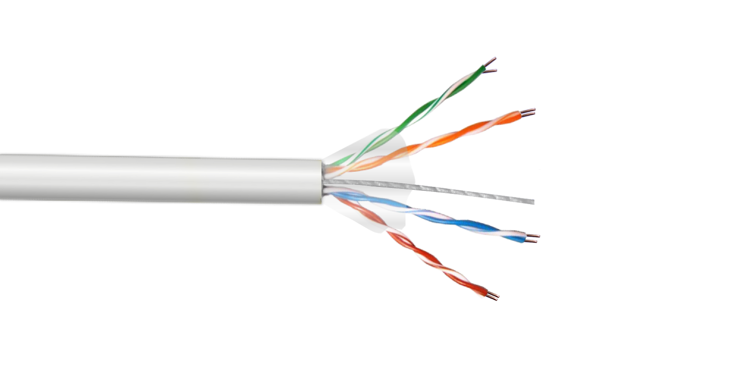 CBXC-UW3 LINKCHIP AWG25/0,45mm CCA Semi-Exterior Blanco Cable UTP 305m Aleacion