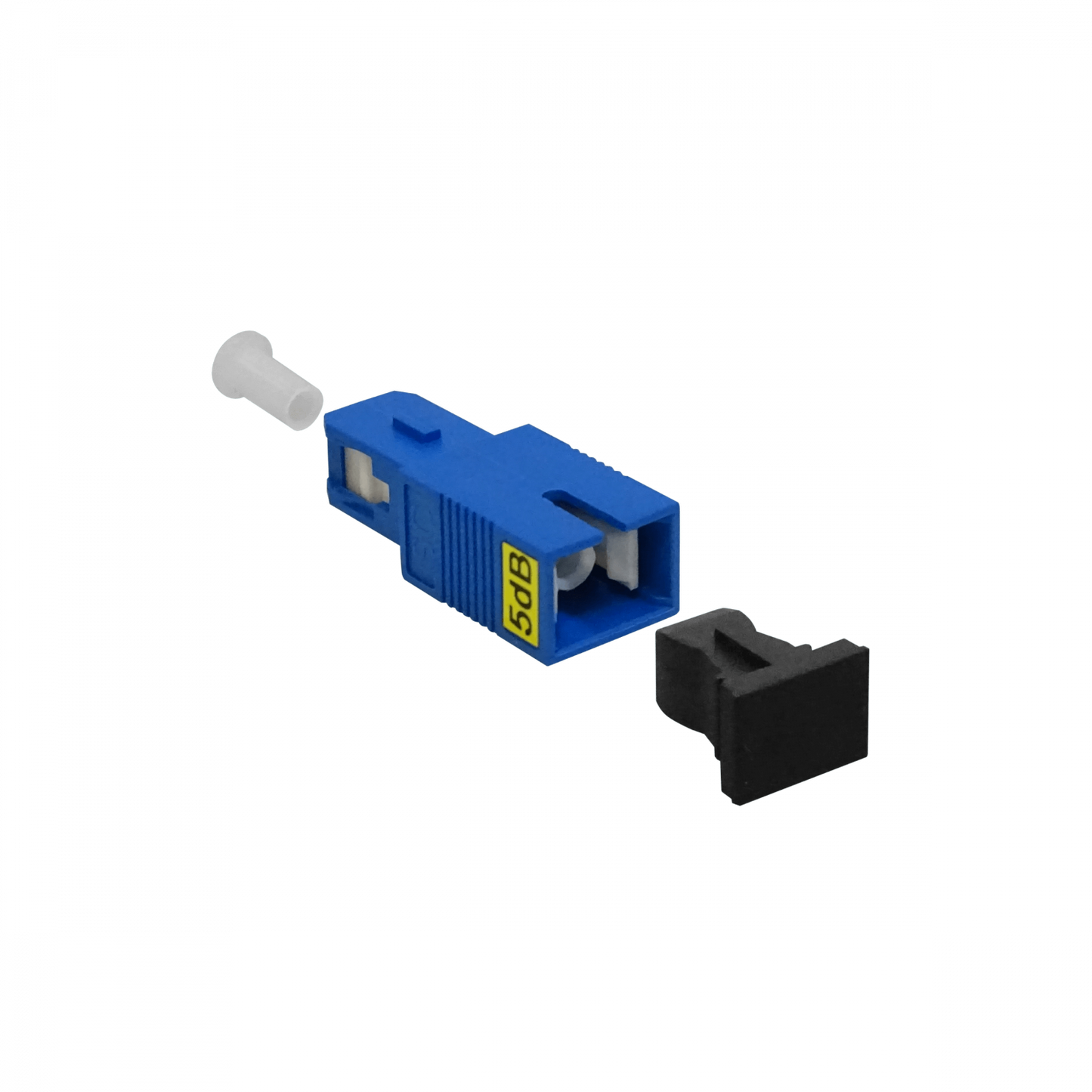 ATSC-5 5dB SM SC/UPC Atenuador SC-Macho/SC-Hembra Monomodo